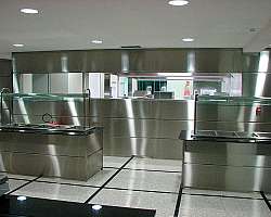 Revestimento aço inox parede Revestimento aço inox parede