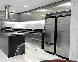 Revestimento aço inox parede Revestimento aço inox parede