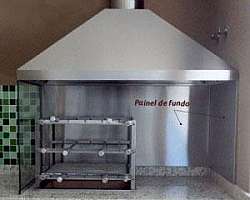 Revestimento aço inox parede Revestimento aço inox parede