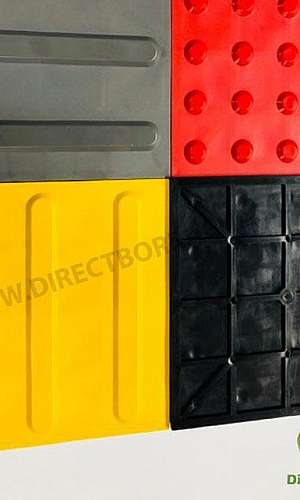 Piso Tátil Emborrachado Piso Tátil Emborrachado